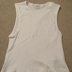 tna white tank top